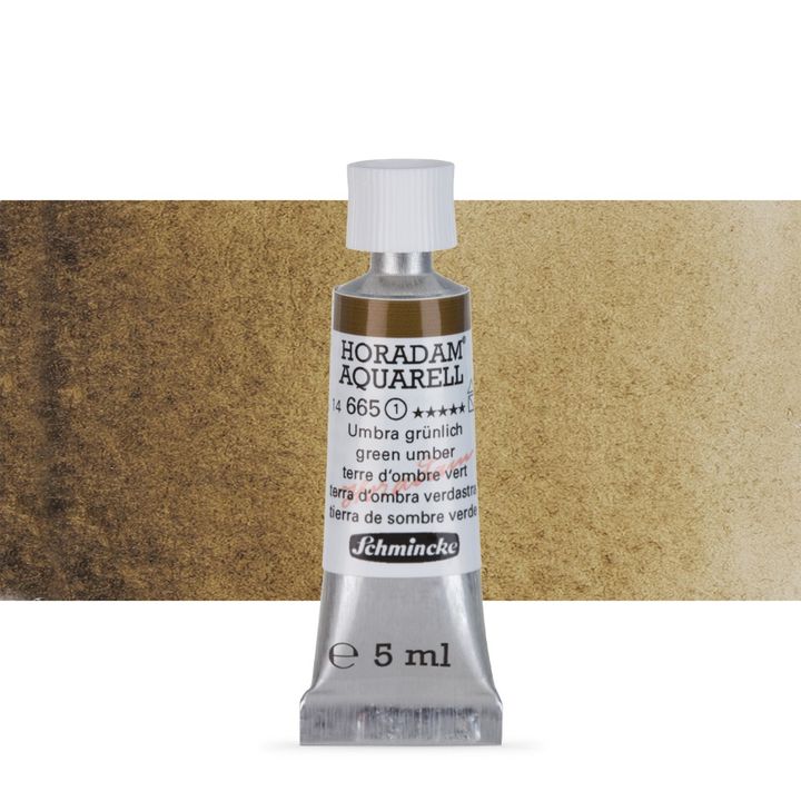 Set di acquerelli HORADAM® AQUARELL – 665 Green Umber