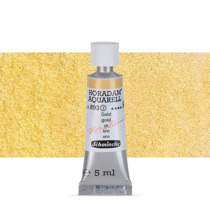 Set di acquerelli HORADAM® AQUARELL – 893 Gold