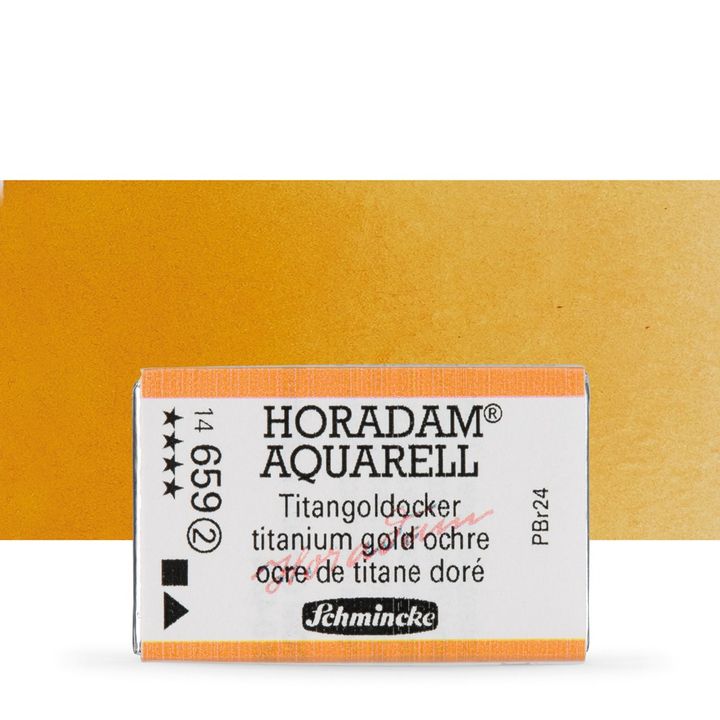 HORADAM® AQUARELL Vernici per acquerello – 659 Titanium Gold Ochre