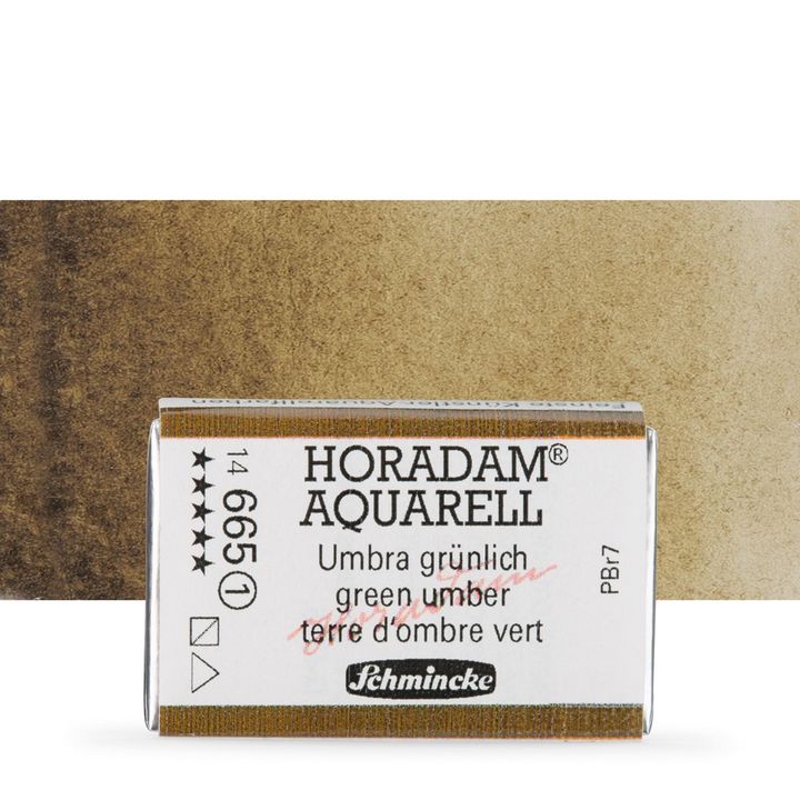 HORADAM® AQUARELL Vernici per acquerello – 665 Green Umber