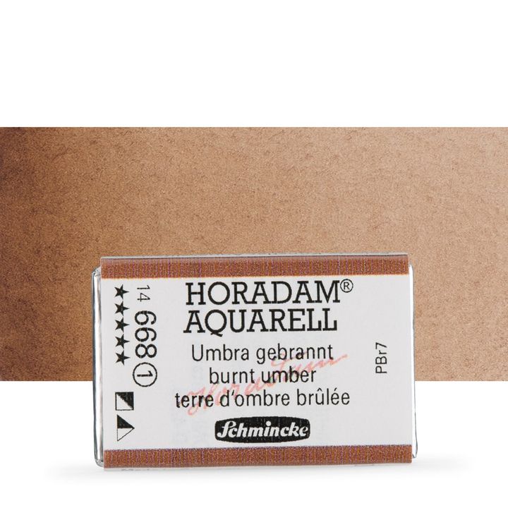 HORADAM® AQUARELL Vernici per acquerello – 668 Burnt Umber