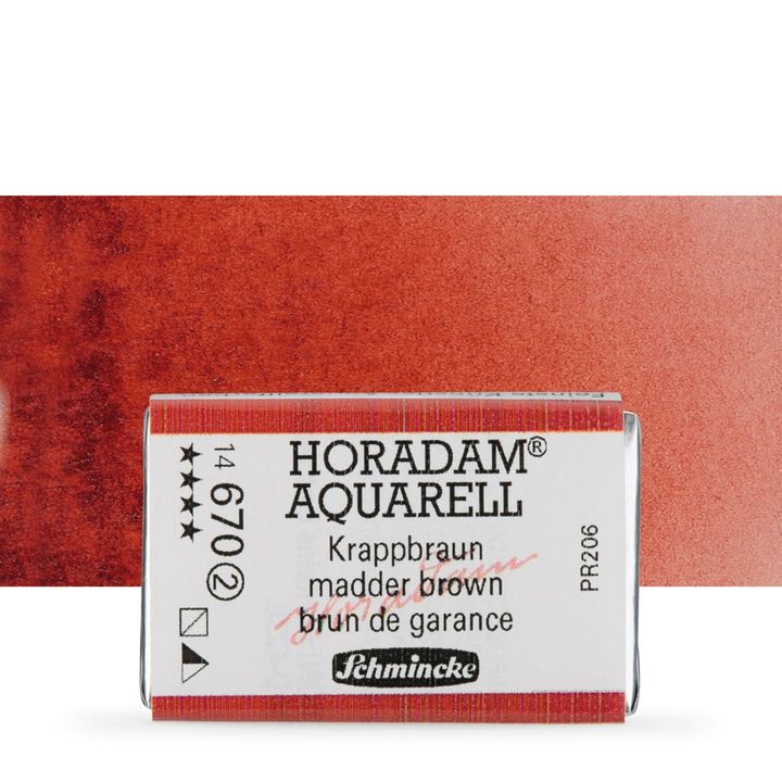 HORADAM® AQUARELL Vernici per acquerello – 670 Madder Brown