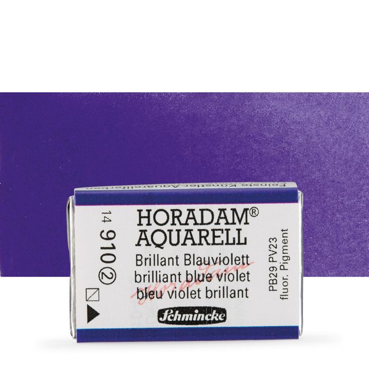 HORADAM® AQUARELL Vernici per acquerello – 910 Brilliant Blue Violet
