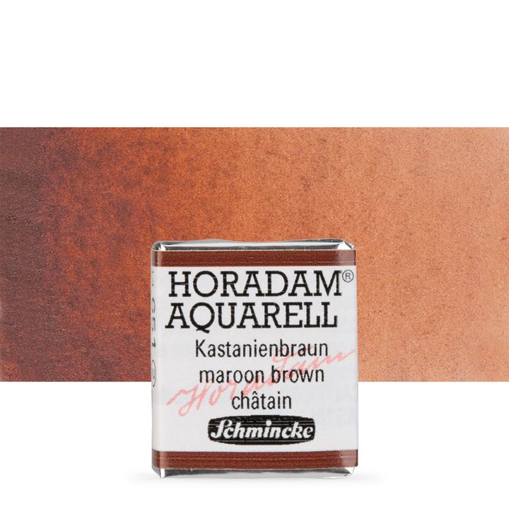 HORADAM® AQUARELL Vernici per acquerello – 651 Maroon Brown