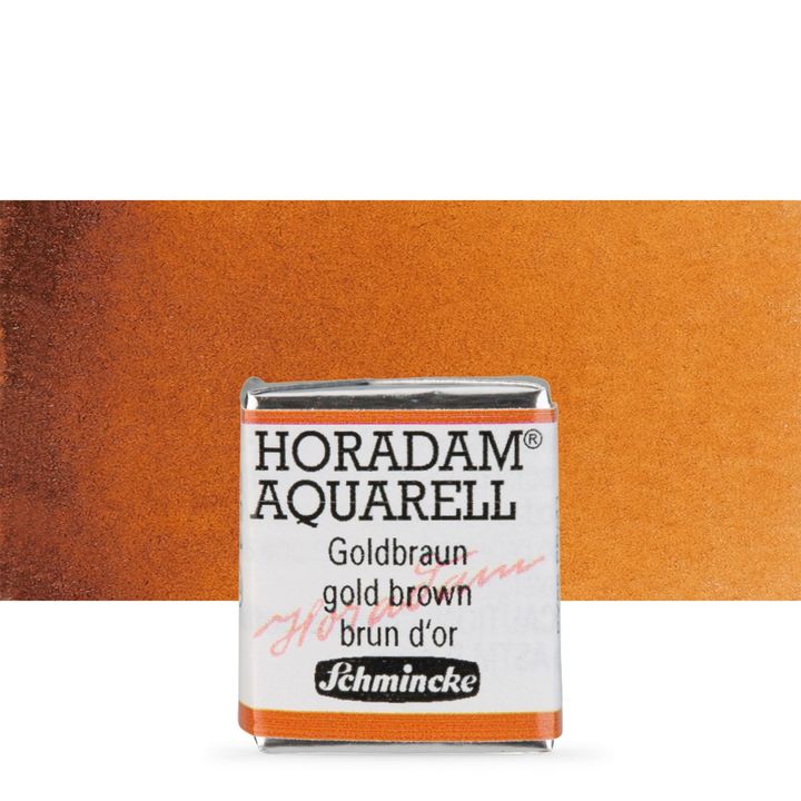 HORADAM® AQUARELL Vernici per acquerello – 654 Gold Brown