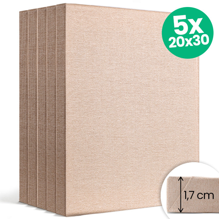 Set di 5 tele per pittura NATURA ECO
