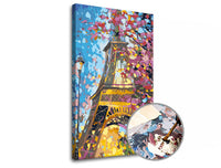 Dipingere con i numeri PREMIUM GOLD | Eiffel Tower
