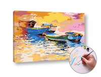Pittura per numeri STORIA – senza cornice