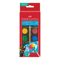 Acquerelli Faber-Castell 24 mm - 12 colori — immagine 1