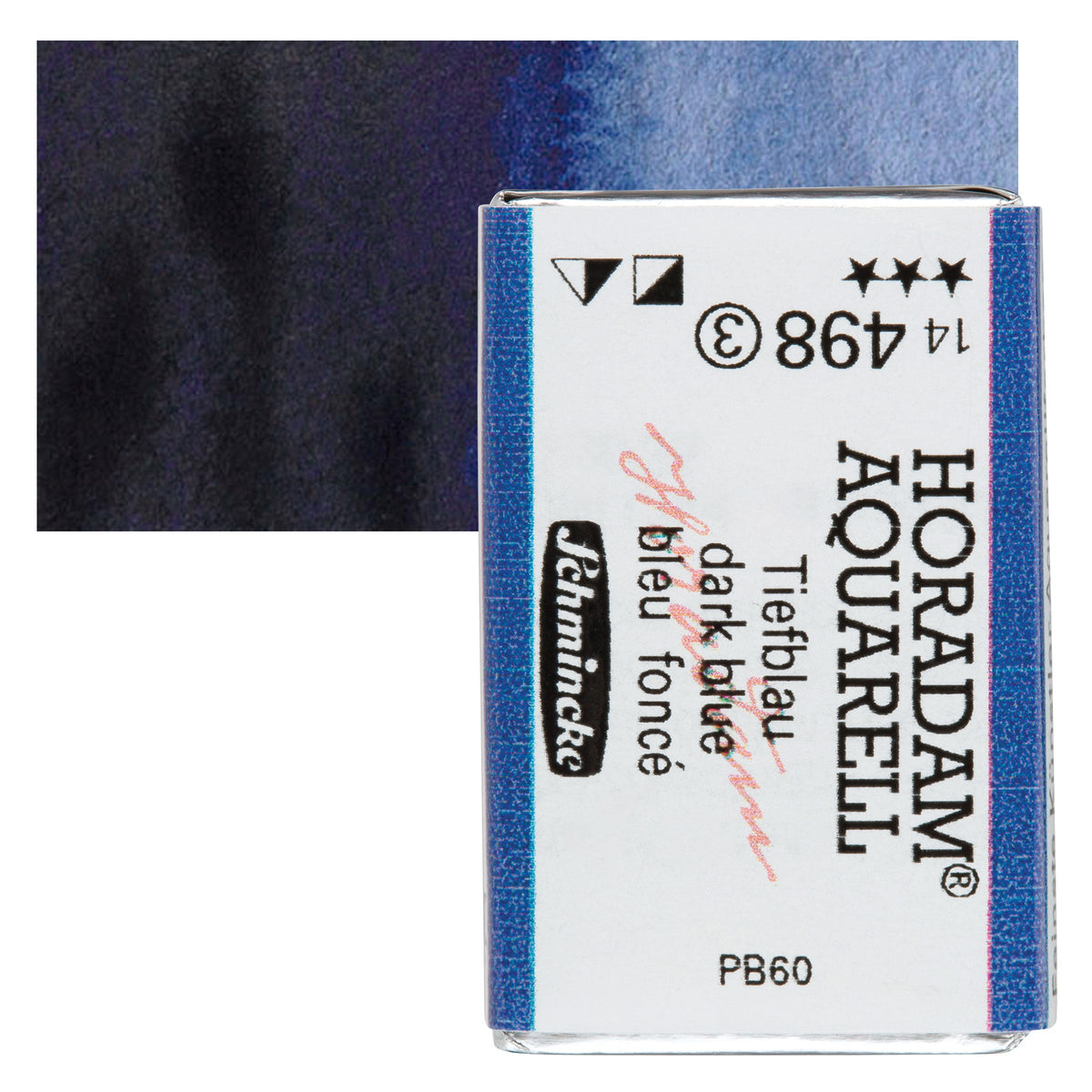 Acquerello Schmincke Horadam in godet intero – Dark blue