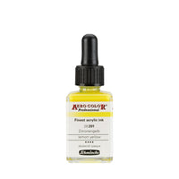 Inchiostro acrilico Schmincke AERO COLOR Professional Standard 28 ml – 201 Giallo Limone