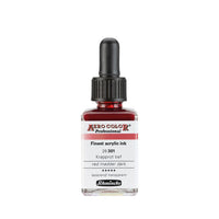 Inchiostro acrilico Schmincke AERO COLOR Professional Standard 28 ml – 301 Rosso Scuro di Robbia