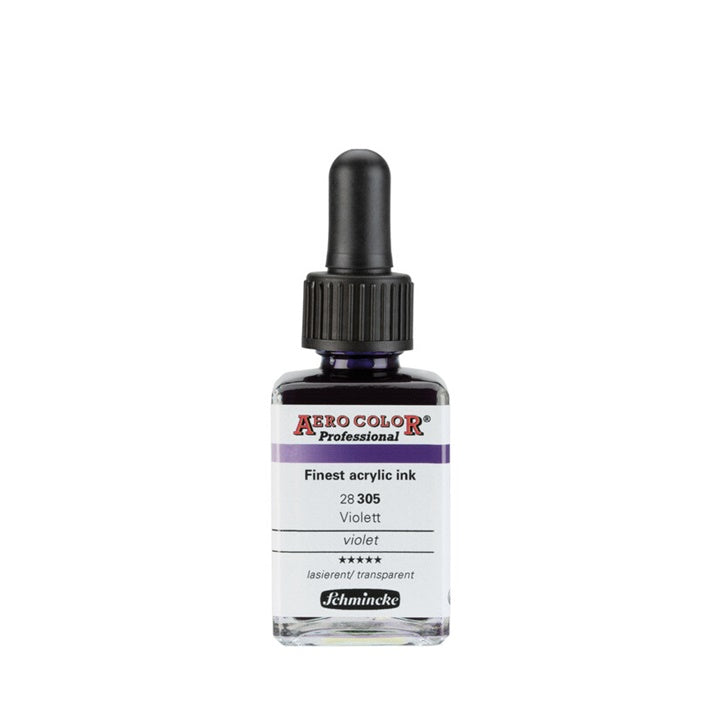 Inchiostro acrilico Schmincke AERO COLOR Professional Standard 28 ml – 305 viola