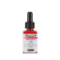 Inchiostro acrilico Schmincke AERO COLOR Professional Standard 28 ml – 306 Rosso Brillante