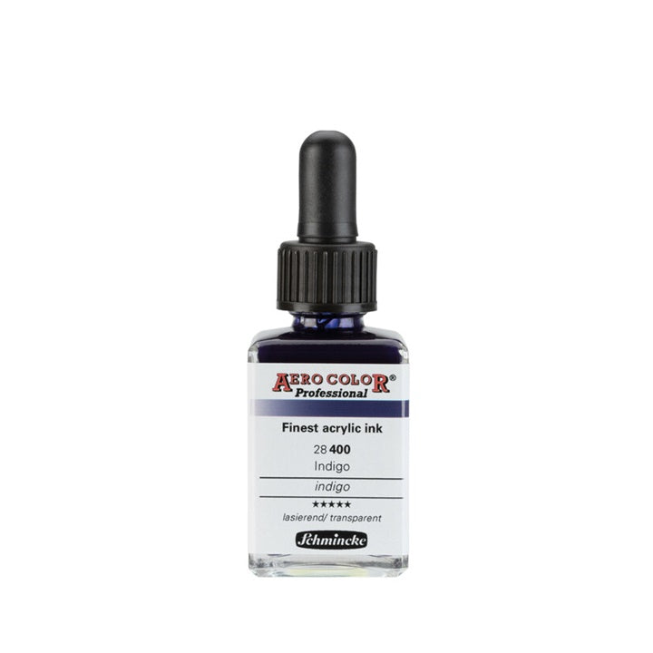 Inchiostro acrilico Schmincke AERO COLOR Professional Standard 28 ml – 400 Indaco