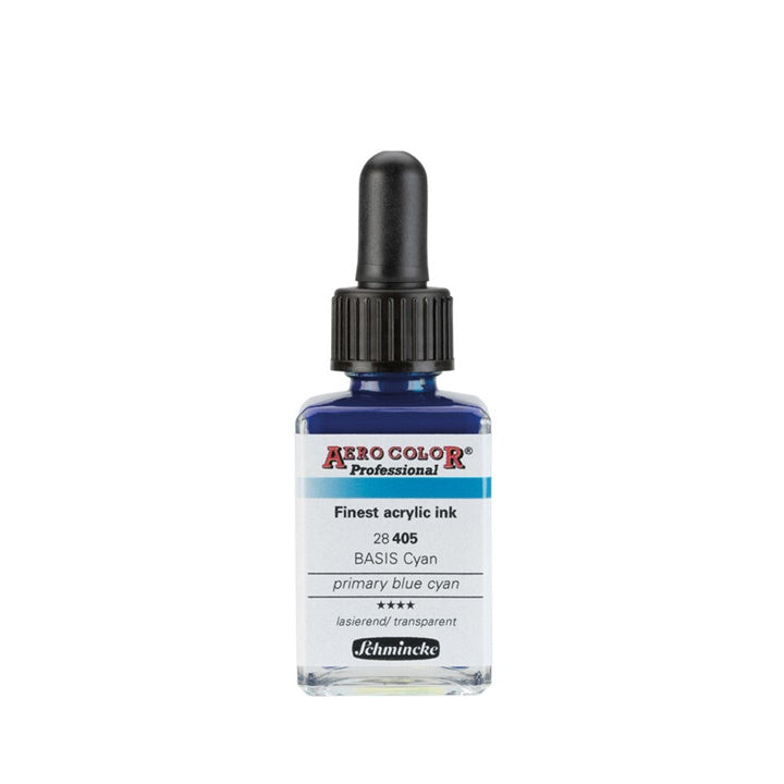 Inchiostro acrilico Schmincke AERO COLOR Professional Standard 28 ml – 405 Ciano Blu Base