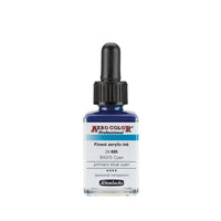 Inchiostro acrilico Schmincke AERO COLOR Professional Standard 28 ml – 405 Ciano Blu Base