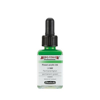 Inchiostro acrilico Schmincke AERO COLOR Professional Standard 28 ml – 502 Verde Permanente