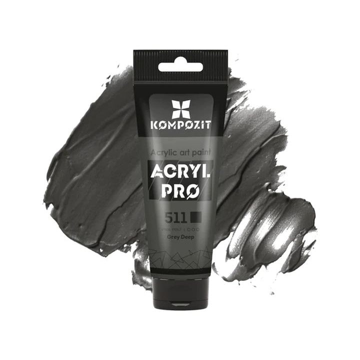 Vernice acrilica ACRYL PRO ART Composite 75 ml – 511 grigio grigio