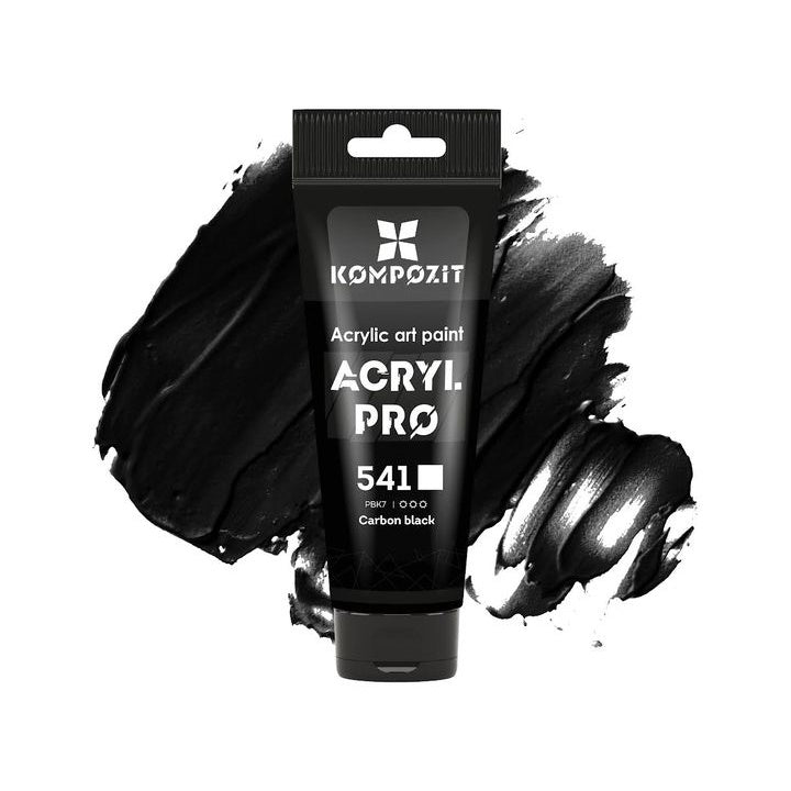 Vernice acrilica ACRYL PRO ART Composite 75 ml – 541 nerofumo