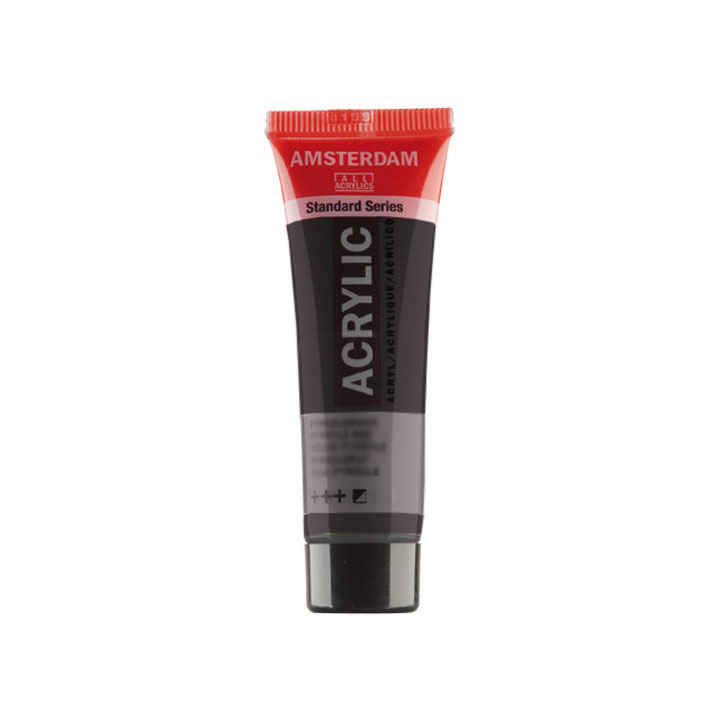 Colori acrilici Amsterdam Standard Series 20 ml – 702 Lamp black