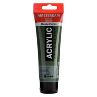 Colore acrilico Amsterdam Standart Series 120 ml – 622 Olive Green D