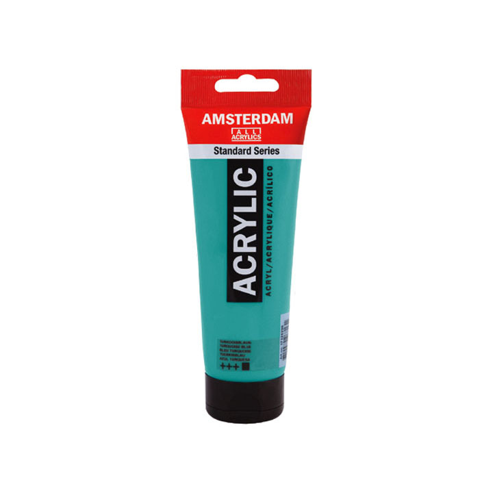 Colori acrilici Amsterdam Standart Series 250 ml – 661 Turquoise Green