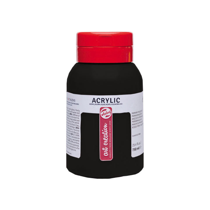 Colori Acrilici ArtCreation Essentials 750ml – nero avorio-701