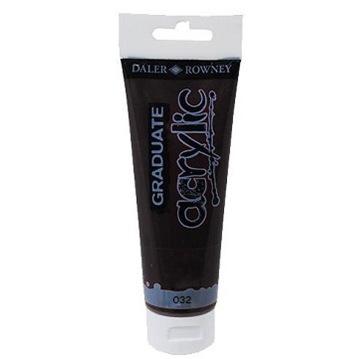 Colori acrilici Daler-Rowney GRADUATE 120 ml – 032 Pearlescent black