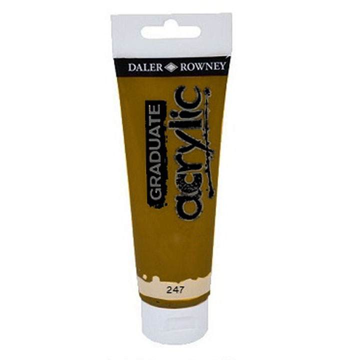 Colori acrilici Daler-Rowney GRADUATE 120 ml – 247 Raw umber