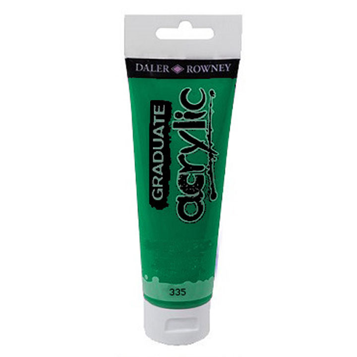 Colori acrilici Daler-Rowney GRADUATE 120 ml – 335 Emerald