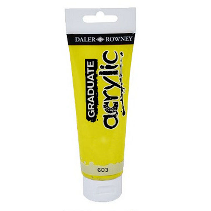 Colori acrilici Daler-Rowney GRADUATE 120 ml – 603 Primary yellow
