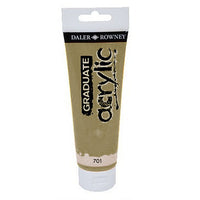 Colori acrilici Daler-Rowney GRADUATE 120 ml – 701 Gold imit
