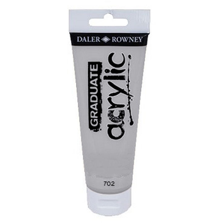 Colori acrilici Daler-Rowney GRADUATE 120 ml – 702 Silver imit