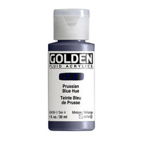 GOLDEN Vernice acrilica fluida 30 ml – 2439 Tonalità blu di Prussia