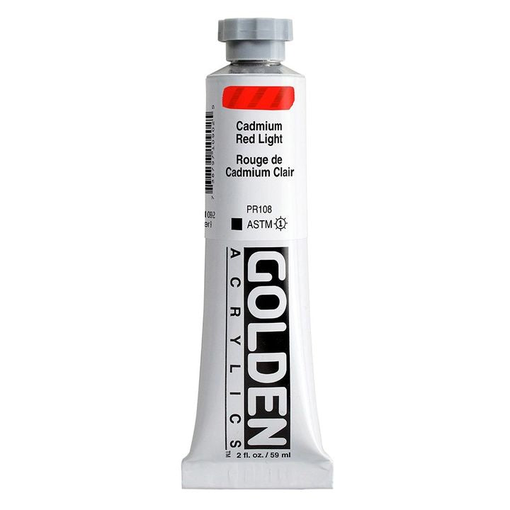 GOLDEN Vernice Acrilica Corpo Pesante 148 ml – 1090 rosso cadmio chiaro
