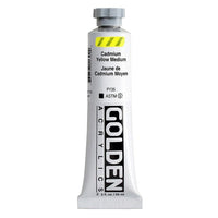 GOLDEN Vernice Acrilica Corpo Pesante 148 ml – 1130 giallo cadmio medio