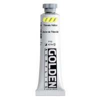 GOLDEN Vernice Acrilica Corpo Pesante 148 ml – 1375 giallo titanio