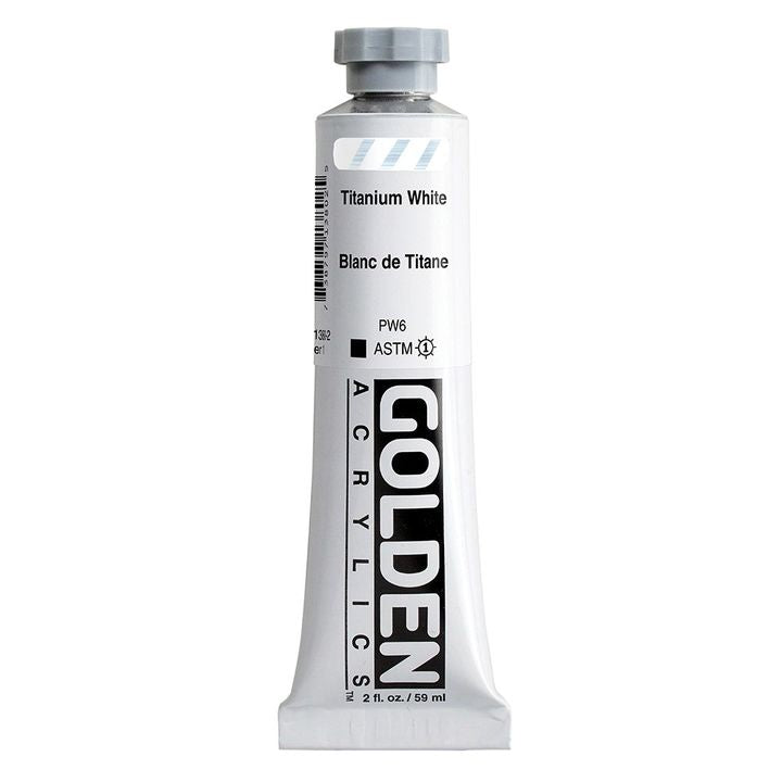 GOLDEN Vernice Acrilica Corpo Pesante 148 ml – 1380 bianco titanio