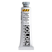 GOLDEN Vernice Acrilica Corpo Pesante 148 ml – 1386 giallo ossido di ferro trasparente