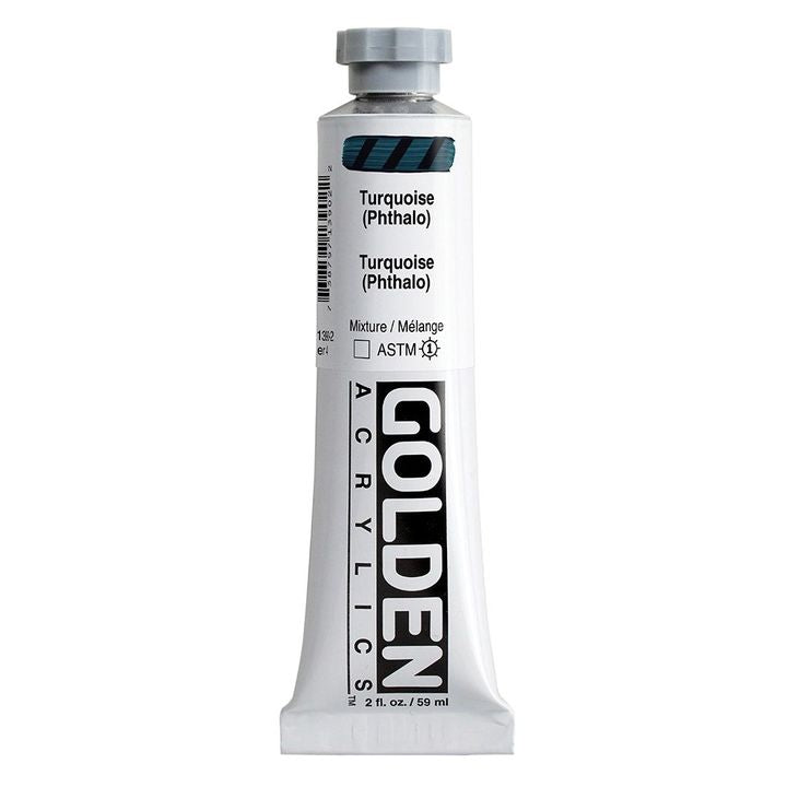 GOLDEN Vernice Acrilica Corpo Pesante 148 ml – 1390 turchese
