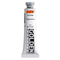 GOLDEN Vernice Acrilica Corpo Pesante 148 ml – 1403 watt arancione