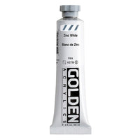 GOLDEN Vernice Acrilica Corpo Pesante 148 ml – 1415 bianco zinco