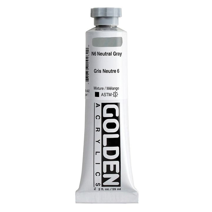 GOLDEN Vernice Acrilica Corpo Pesante 148 ml – 1446 grigio neutro N6