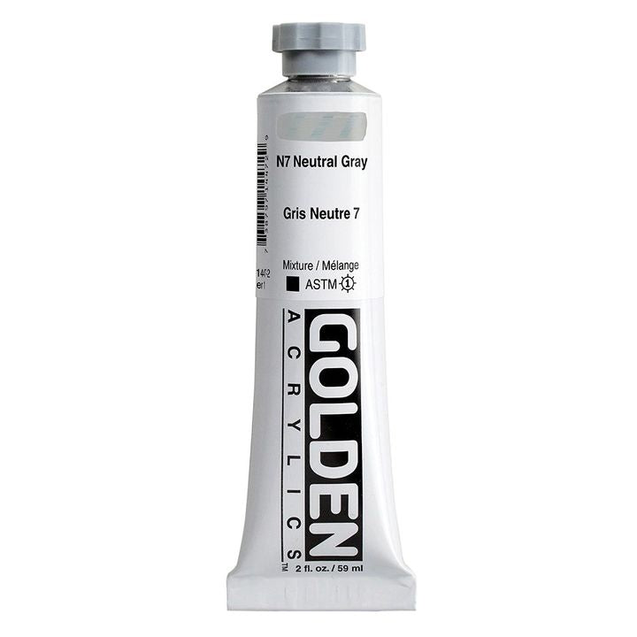 GOLDEN Vernice Acrilica Corpo Pesante 148 ml – 1447 grigio neutro N7