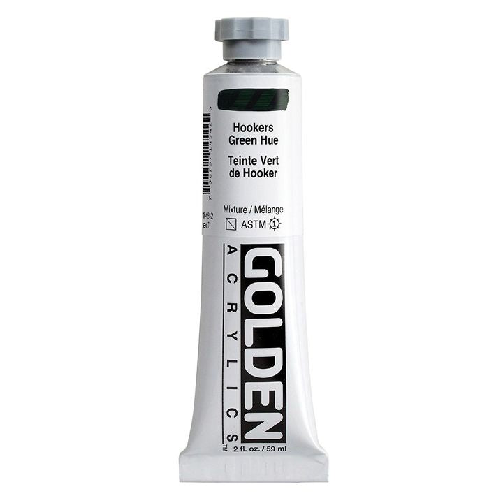 GOLDEN Vernice Acrilica Corpo Pesante 148 ml – 1454 ombra verde di hooker