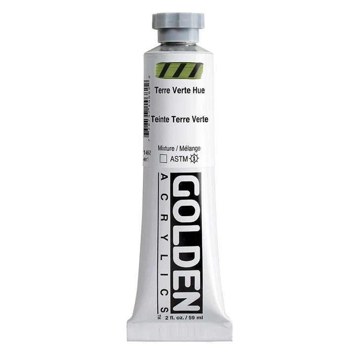 GOLDEN Vernice Acrilica Corpo Pesante 148 ml – 1468 Terre Verte shade