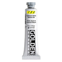 GOLDEN Vernice Acrilica Corpo Pesante 148 ml – 1554 giallo cadmio medio