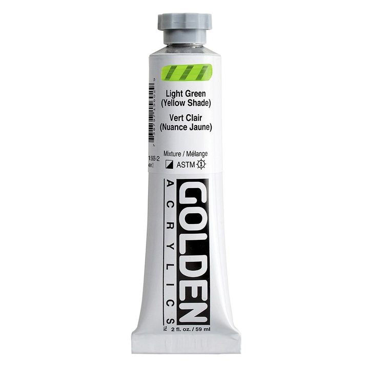 GOLDEN Vernice Acrilica Corpo Pesante 148 ml – 1560 verde chiaro (tonalità gialla)