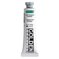 GOLDEN Vernice Acrilica Corpo Pesante 148 ml – 1564 turchese chiaro (ftalo)
